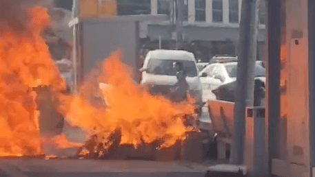 זירת פיצוץ הרכב ברמלה