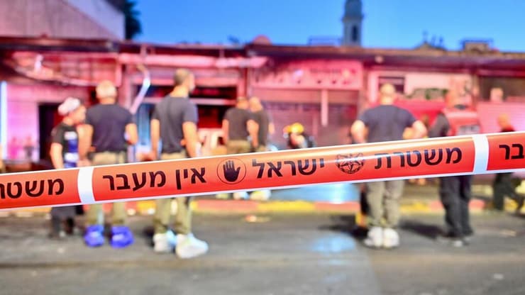 זירת פיצוץ הרכב ברמלה