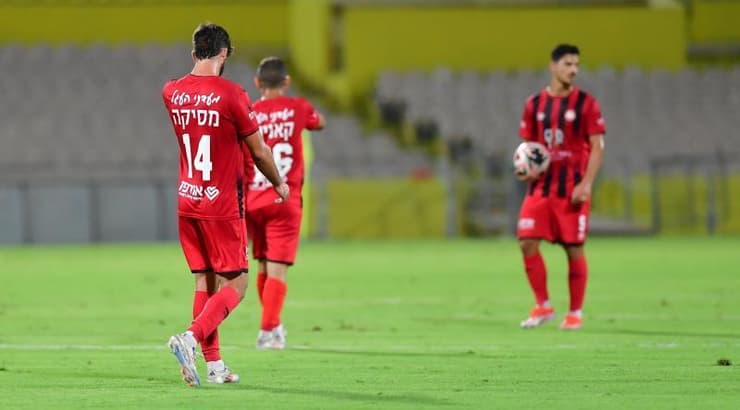 שחקני הפועל רמת גן מאוכזבים