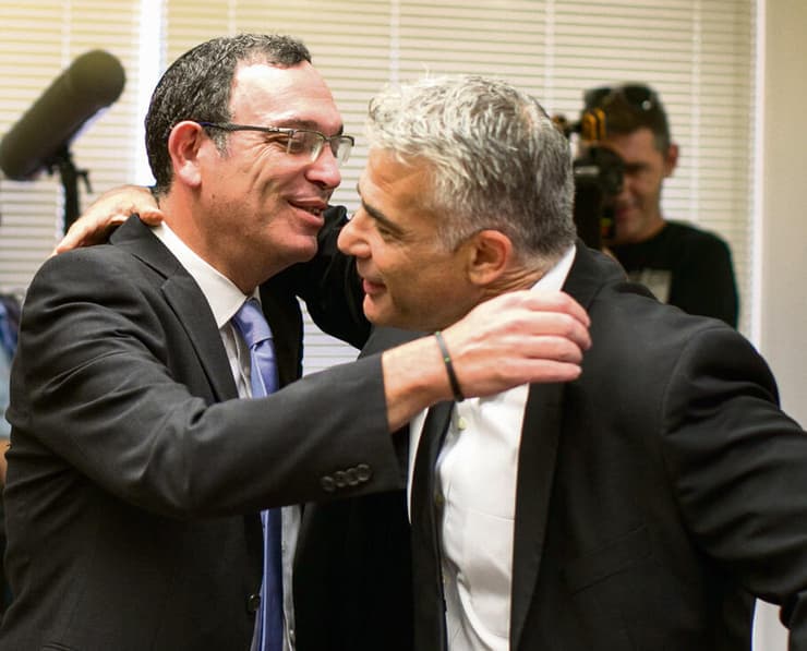 “לא מתגעגע אבל יש לי הכרת הטוב אליו". פירון ולפיד | צילום: אוהד צויגנברג yk14068493