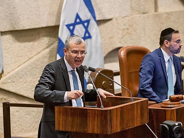 לוין. הצעה טקטית שמטרתה להעלות את מפלס האיום והפאניקה בעליון (| צילום: עמית שאבי) yk14075182