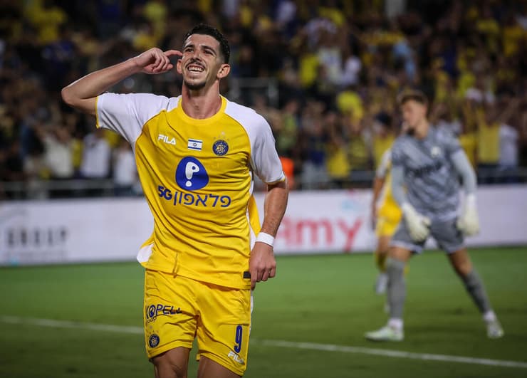 הרגיע. תורג'מן (צילום: עוז מועלם) שחקן מכבי ת"א דור תורג'מן