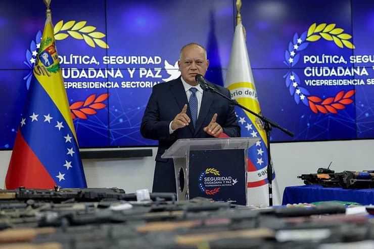 שר הפנים של ונצואלה דיסודדו קאביו