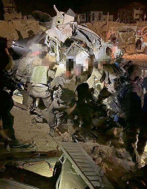 זירת ההתרסקות yk14079414