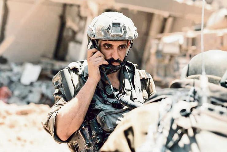 "אמרנו לע' שנציל אותה". סא"ל נתי, מג"ד 9, שהשתתף בחילוץ (צילום: דובר צה"ל) yk14079451