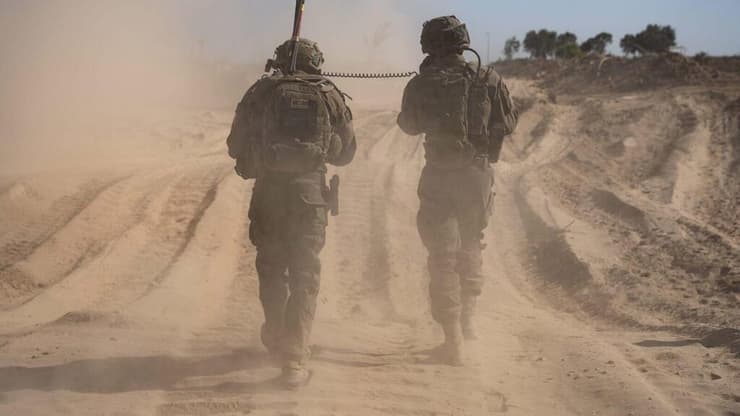 בפעם השניה: לוחמי חטיבה 5 חוזרים לתמרון במרכז רצועת עזה - תיעוד מסדרת התרגילים של לוחמי המילואים