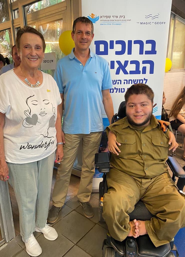 נאור ביום הגיוס לצה"ל. "לא היה לי ספק שאתגייס ואתרום את חלקי למדינה"   