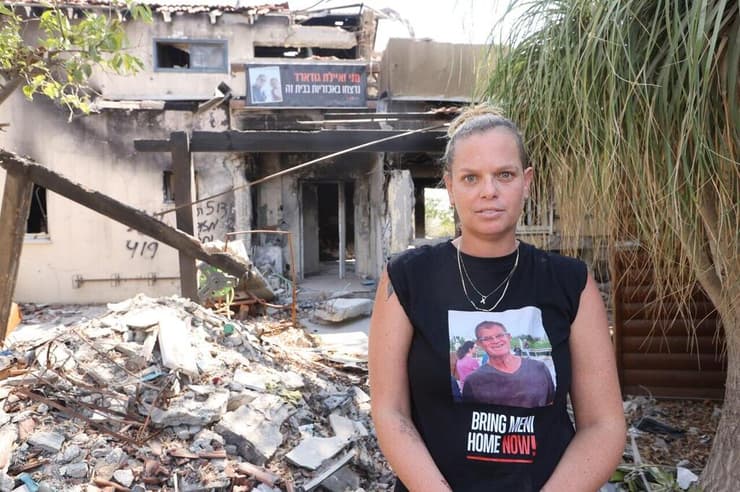 שכונת הזיתים בקיבוץ בארי שנפגעה קשה בטבח ה-7.10