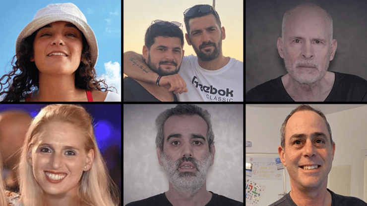 השמות הוסרו. למעלה מימין: קית' סיגל, גלי וזיו ברמן ואמילי דמארי. למטה מימין: צחי עידן, עמרי מירן ודורון שטיינברכר קית' סיגל, אמילי דמארי, צחי עידן, עמרי מירן, דורון שטיינברכר, גלי וזיו ברמן