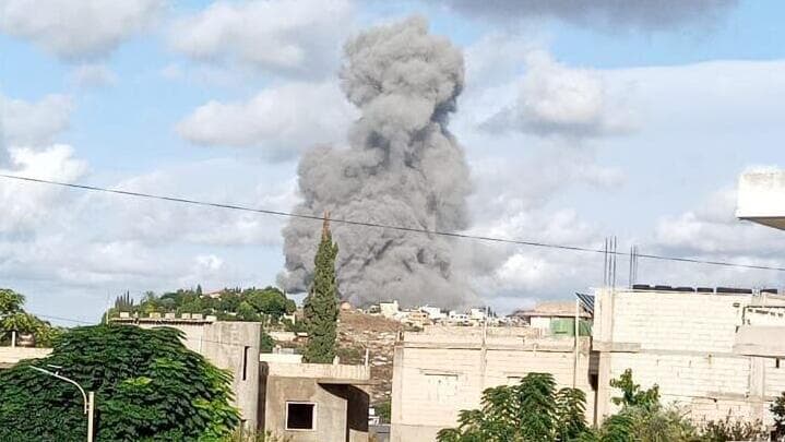 דיווח לבנוני על תקיפות בדיר קאנון