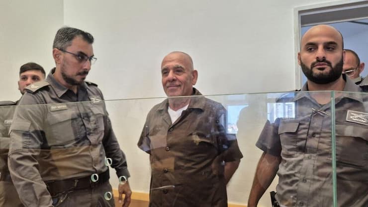 מוטי ממן בדיון בבית המשפט בגין החשד שריגל עבור גורמים איראניים