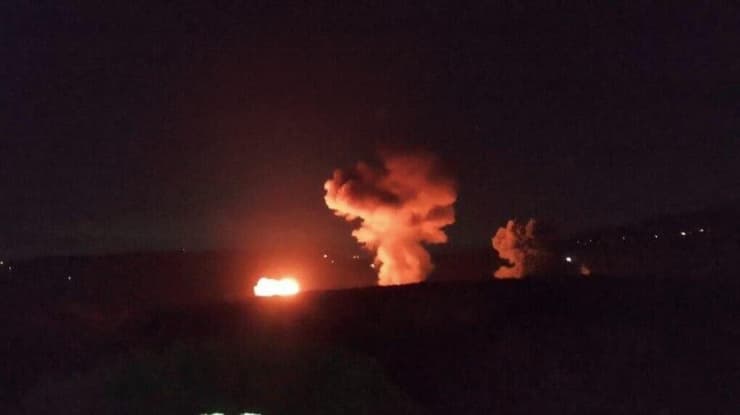 דיווח לבנוני מהתקיפות בדרום