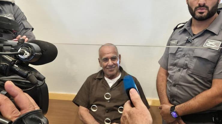 מוטי ממן בדיון בבית המשפט בגין החשד שריגל עבור גורמים איראניים