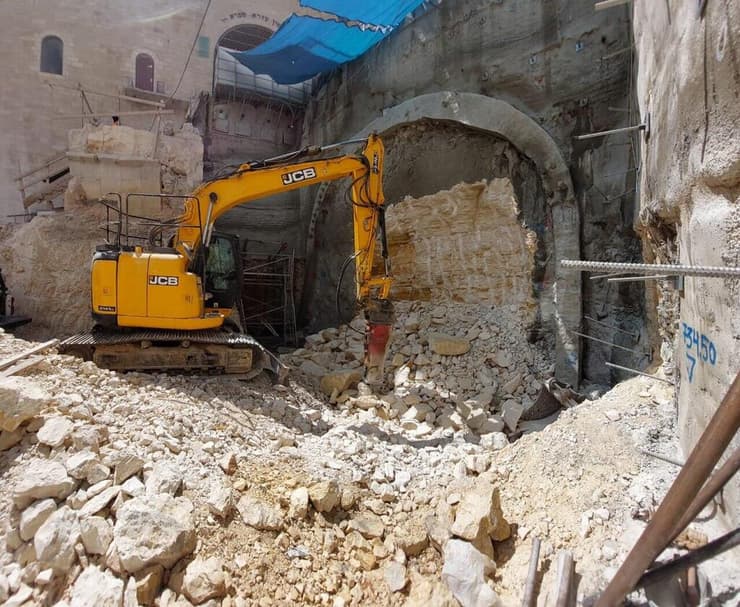 התחלת עבודות הבנייה