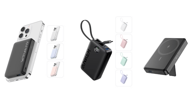 דגמי הסוללות של אנקר שנקראו לריקול