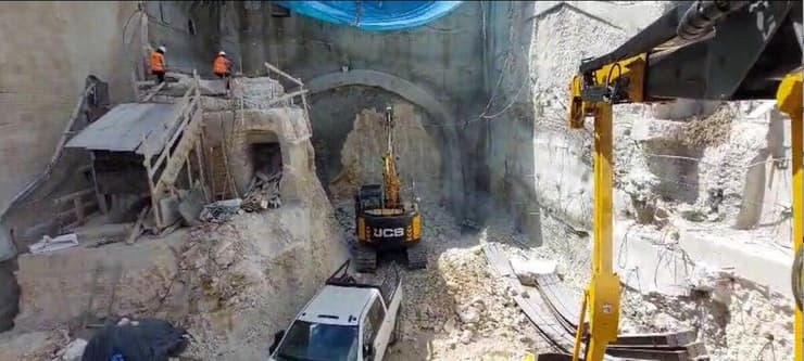 העבודות סמוך לכותל