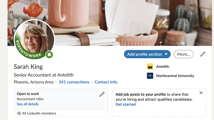 הפלטפורמה של לינקדין משמשת עיתונאים, אנשי עסקים והייטק רבים