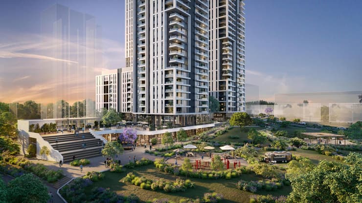 התחדשות עירונית בחיפה (הדמיה: בסנוסוף אדריכלים) התחדשות עירונית בחיפה