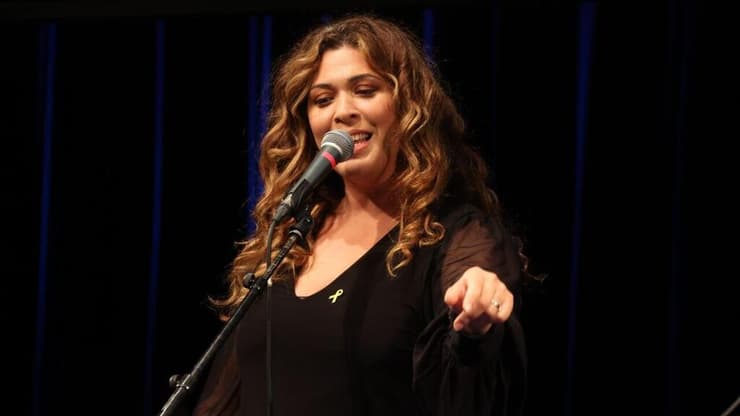 עדי כהן. מתוך אירוע 100 לאפרים קישון בצוותא תל אביב