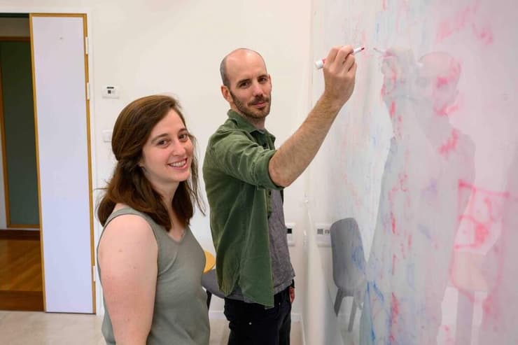 מימין: ד"ר רעי צ'מקה ואור הס