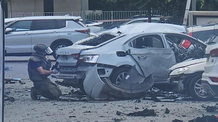 פיצוץ רכב בקריית מלאכי