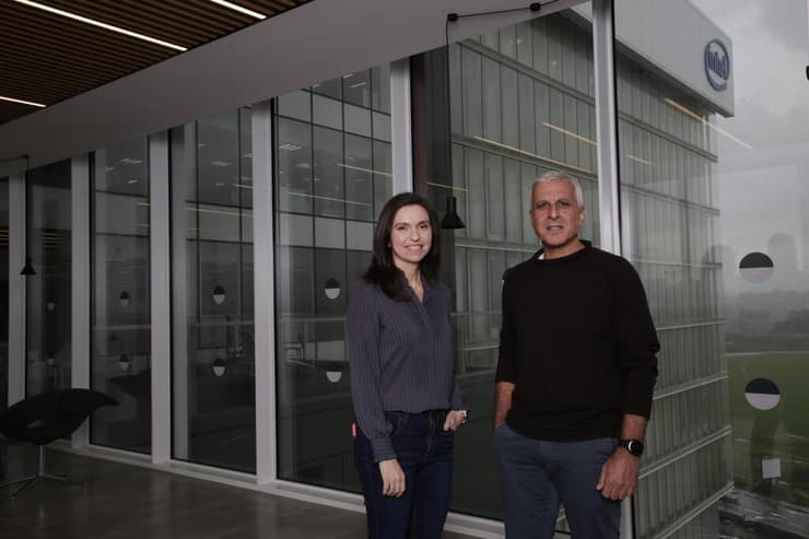 מנכ"לי אינטל ישראל, דני בן עטר וקרין אייבשיץ־סגל