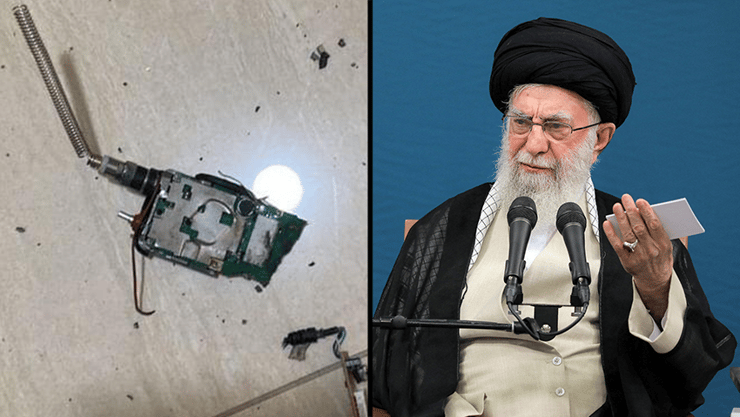 המנהיג העליון של איראן עלי חמינאי, דיווחים ראשונים על פיצוצים בביירות