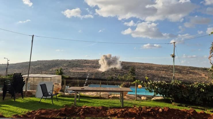 תיעוד מהיירוטים בשמי השומרון