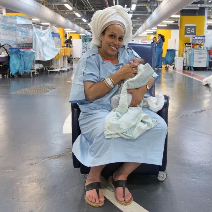 עינת ניסים יולדת רמב"ם בית חולים תת קרקעי