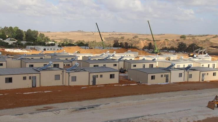 השכונה החדשה ברוחמה עבור חברי קיבוץ כפר עזה