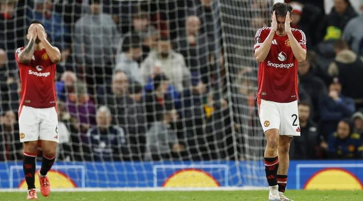 שחקני מנצ'סטר יונייטד מאוכזבים