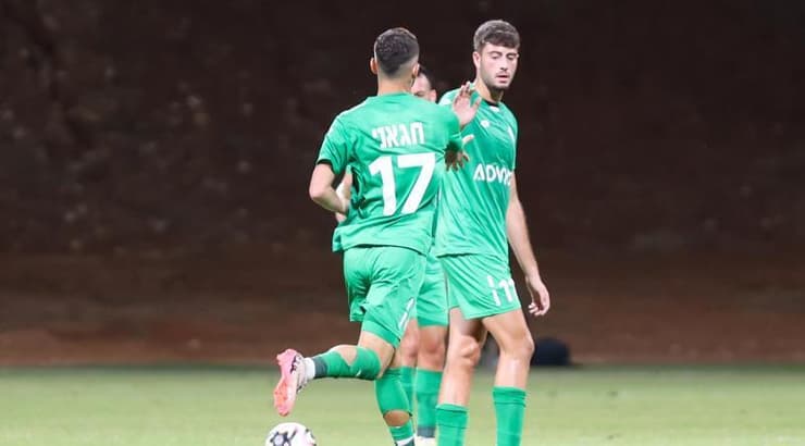 נתנאל חגאני חוגג עם רוי הראל