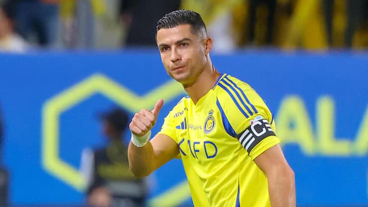 שחקן אל-נאסר כריסטיאנו רונאלדו