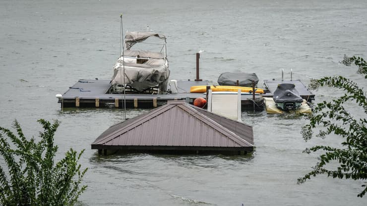 נזקי סופה הוריקן הלין  צפון קרוליינה ארה"ב