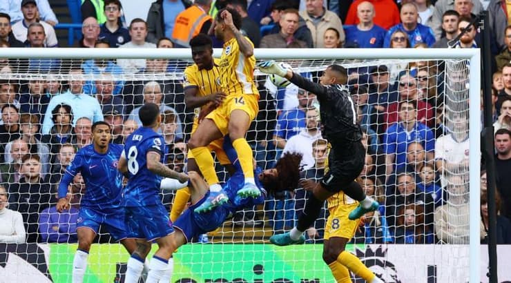 הבלאגן ברחבת צ'לסי שהוביל לשער