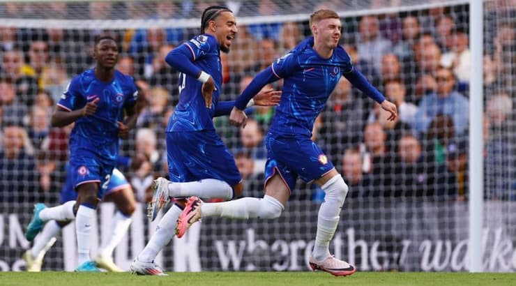 קול פאלמר רץ לחגוג בטירוף