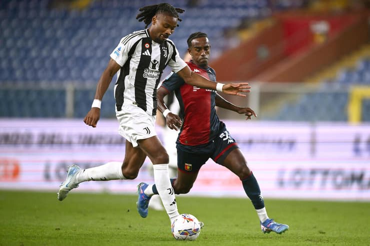 ליאור קאסה במדי גנואה נגד קפרן תוראם מיובנטוס