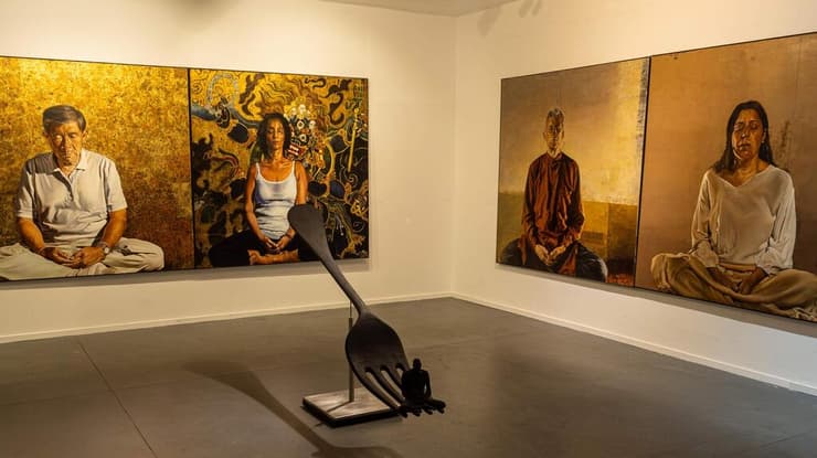 מתוך התערוכה "דהממה" של איתמר ניומן