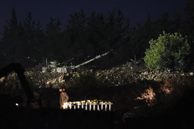 צה"ל לקראת כניסה קרקעית ללבנון