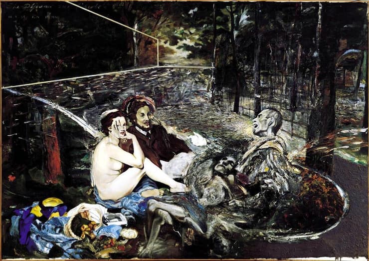 מתוך "מחווה לפרימו לוי", תערוכתו של איתמר ניומן