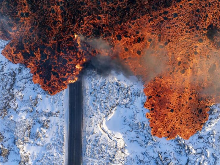 צילום שזכה לשבח בתחרות Drone Photo Awards