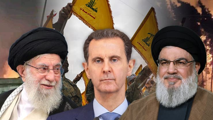 צילום: רויטרס / Saudi Press Agency/Handout / AP / shutterstock נסראללה חמינאי אסד