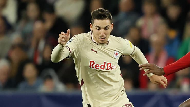 עוד השפלה. אוסקר גלוך (צילום: Jasmin Walter/Getty Images) אוסקר גלוך רד בול זלצבורג נגד ברסט