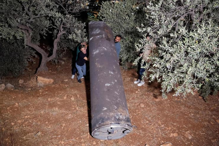 טיל איראני שנמצא בטובאס