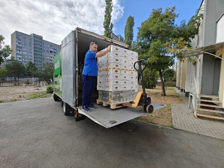 משאיות חלוקת מזון ליהודי הקהילות, השבוע