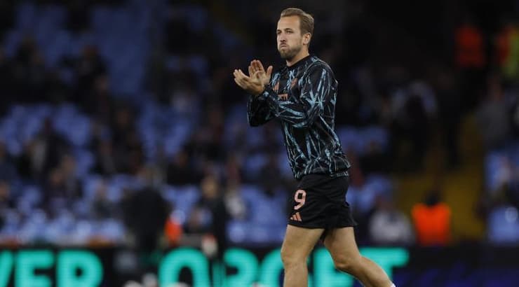 הארי קיין מתכונן