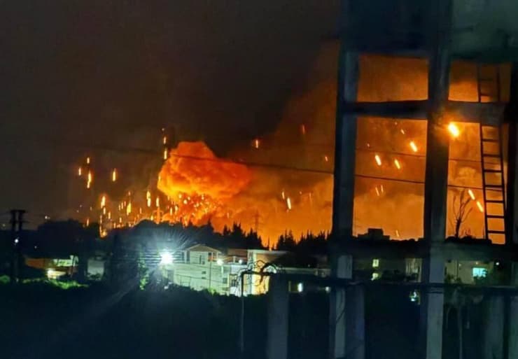 תקיפת מחסן התחמושת ליד ג'בלה שבסוריה