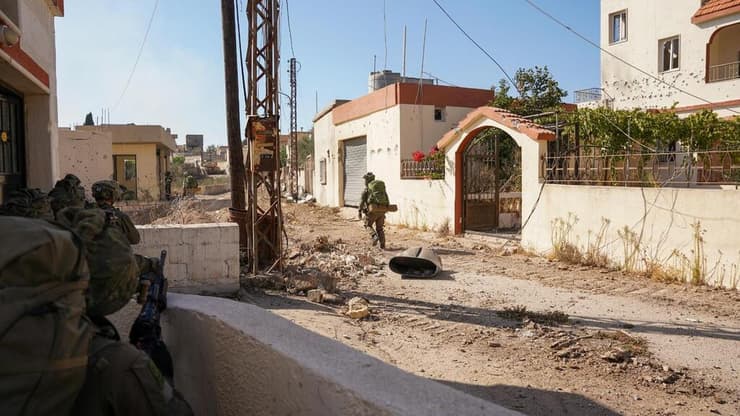 תיעוד מפעילות הכוחות בדרום לבנון