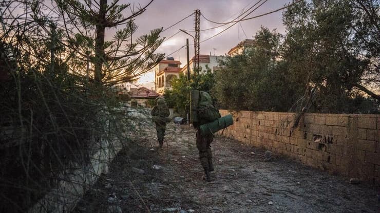 תיעוד מפעילות הכוחות בדרום לבנון