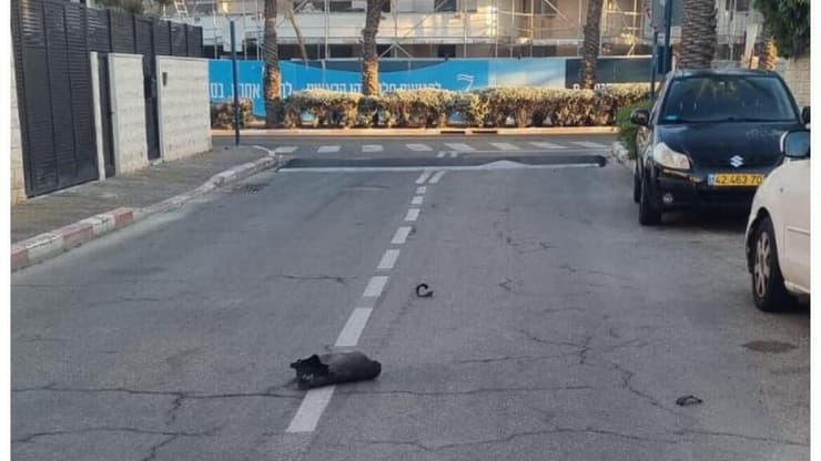 שבר יירוט בשכונת סביוני ים